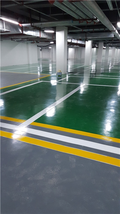广东省虹润制漆建筑建材品质，十年专业，便宜的停车场地坪漆信赖