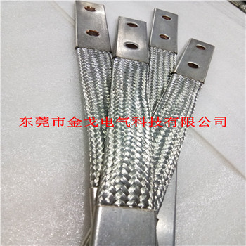 单层铜编织带软连接 冷压铜编织带软连接