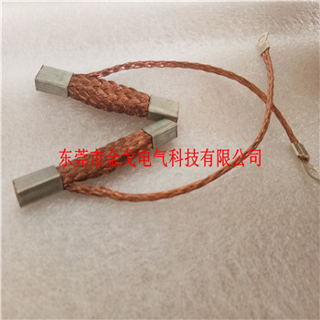 紫铜铜编织带软连接 小规格铜编织带软连接