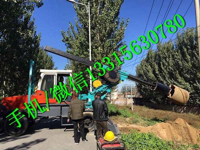 汽车旋挖钻机 旋挖钻车 勾机改装悬挖机