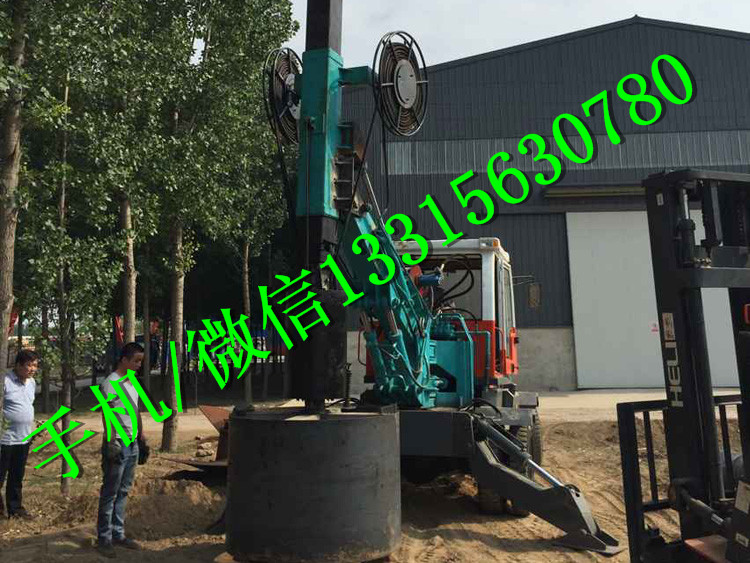 河南旋挖钻 专业改装履带式旋挖钻机 轮式旋挖钻机