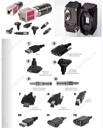 IEEE1394相机线 IEEE1394弯头相机线 东弘电子供