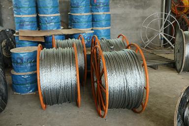 光缆牵引钢丝绳使用方法4方8股钢丝绳