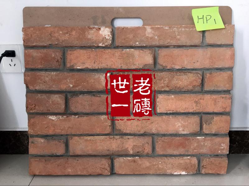 沧州古建红砖芯老红砖片复古砖片直销