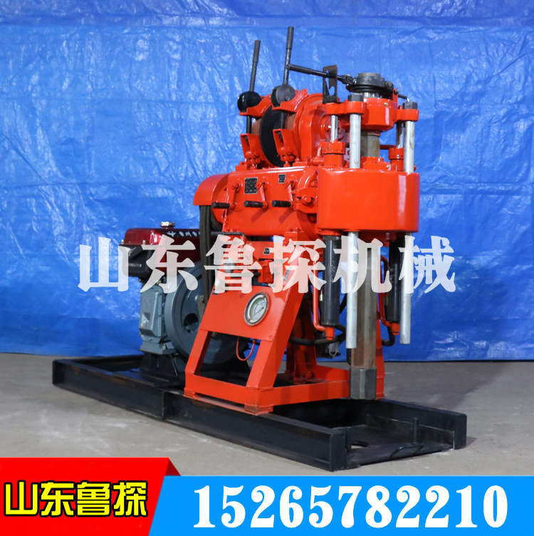 供应鲁探新型XY-200岩心钻机地质勘探钻机