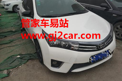 郑州二手丰田卡罗拉 2017款 1.6L CVT GL转让_价格 10.88万_二手丰田多少钱_管家车易站