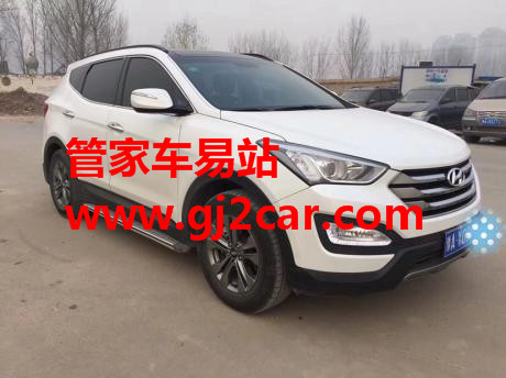郑州二手现代全新胜达 2015款 2.0T 自动两驱智能型 5座转让_价格 15.80万_二手现代多少钱_管家车易站