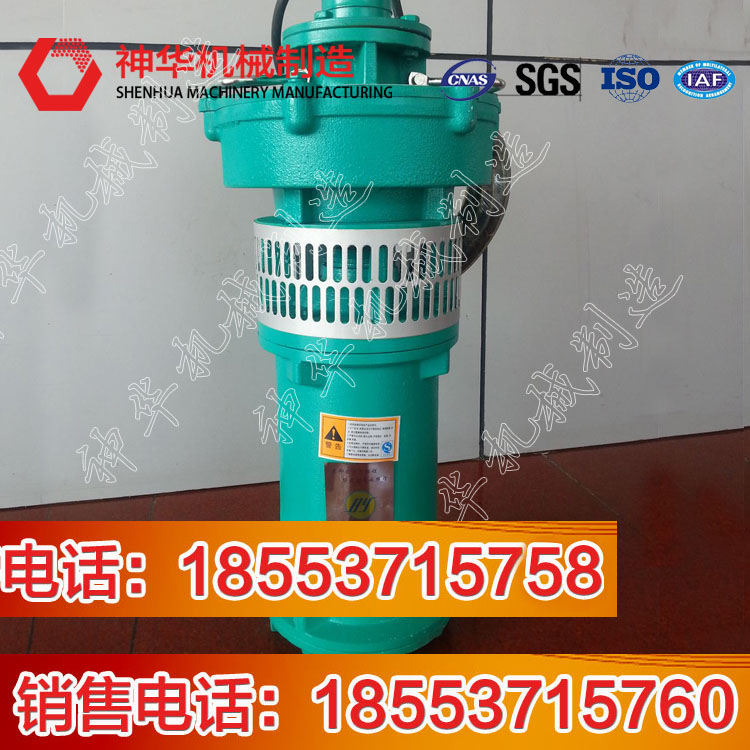 QY型充油式潛水電泵