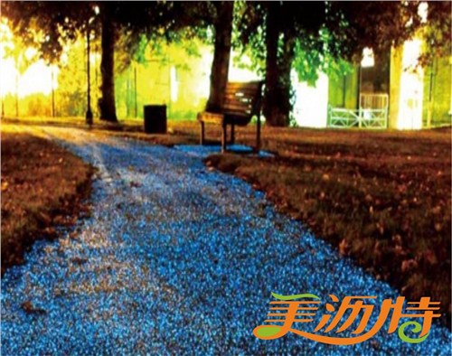 发光路面_路面发光_发光道路
