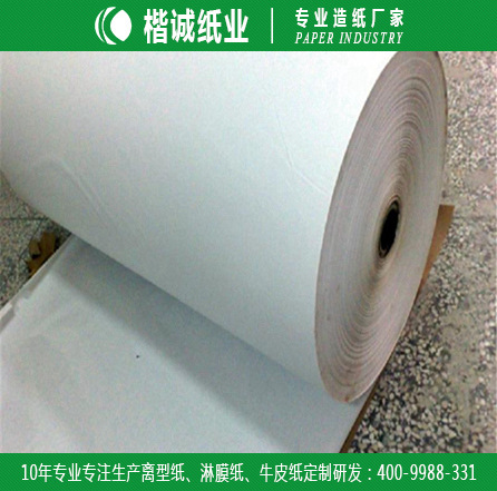 双面化工淋膜纸 楷诚印刷淋膜纸厂家