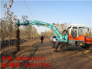 砂石山地挖坑机 挖掘机挖坑机山地植书挖坑机