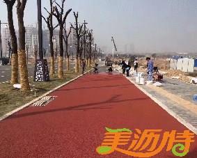 陕西陶瓷颗粒,陕西彩色陶瓷颗粒路面,陕西陶瓷颗粒厂家