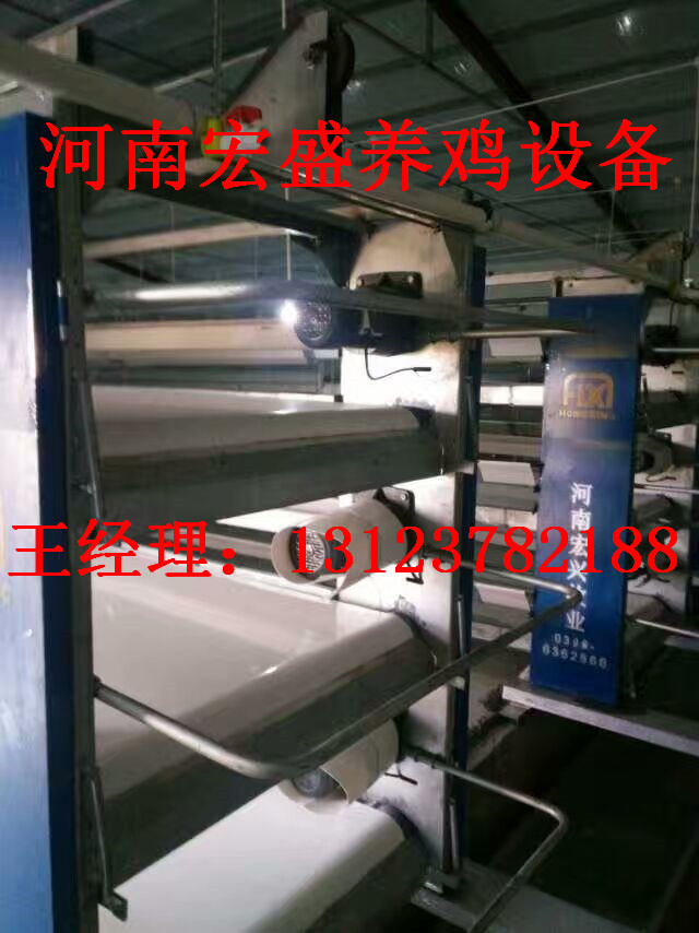 河南省宏盛全自动淸粪机传输带淸粪机专业出干粪