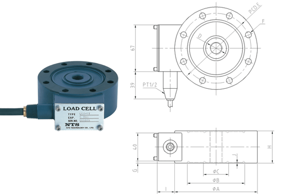 LCX-50KN称重传感器