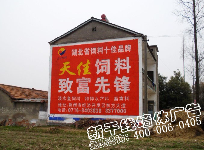 荆州墙体广告优势效果，荆州墙体广告发布方案，荆州墙体广告怎么做