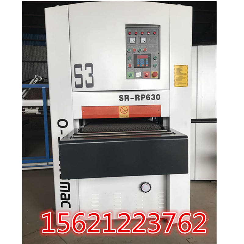 双砂架砂光机630双砂架砂光机定厚砂削群硕木工机械