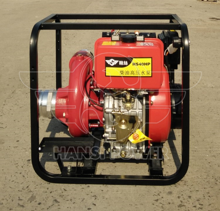 吉安4寸高压泵HS40HP柴油发动机