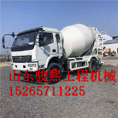 小型移动式搅拌车 自上料混凝土搅拌车