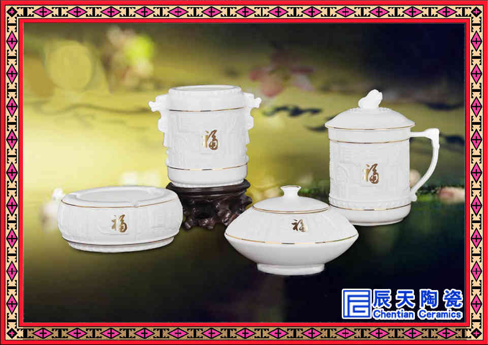 陶瓷密封罐  瓷器罐定做 青花茶叶罐