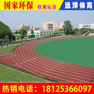 长沙全塑型塑胶跑道|长沙塑胶跑道材料供应商|长沙塑胶跑道哪家好|远洋体育