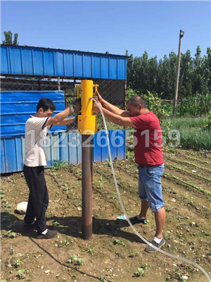 专打木桩打 桩机价格防 汛抢险 打桩机 气动打桩机 防汛打桩机参数