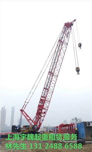 安徽六安市85吨履带吊出租 六安85吨吊车出租 六安吊车出租 宇魏供