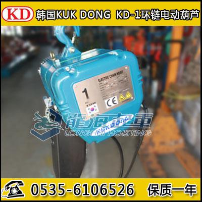 500kg环链电动葫芦KD-1M,韩国KUK DONG品牌