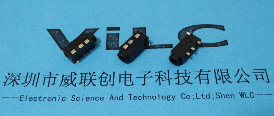 4P贴片 PJ耳机插座（PJ-320D）音频插座320D款