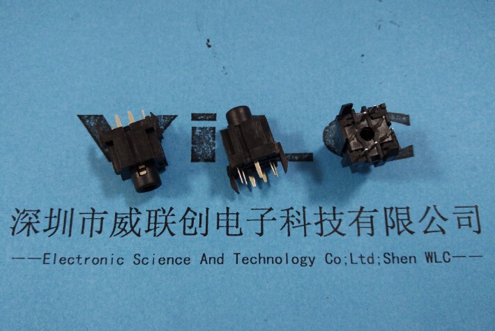 立式插板型PJ耳机插座（PJ-3101）音频插座-双声道音频接口
