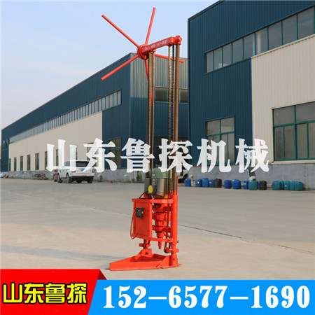 鲁探新品直销轻便取样岩心钻机 地质勘探 QZ-1A型两相电取样钻机 轻便用途广