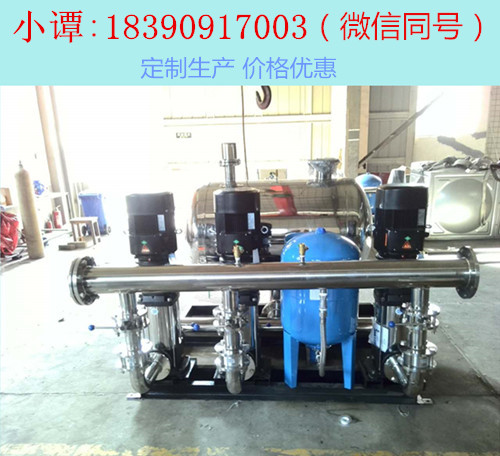福建绥安镇无负压供水设备功能