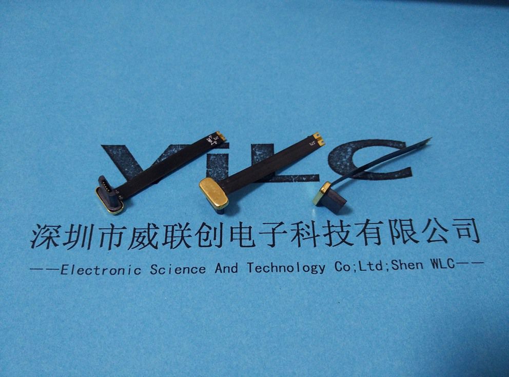 短体6.5-MICRO 5P USB2.0公头-无线充电插头 镀金尾盖