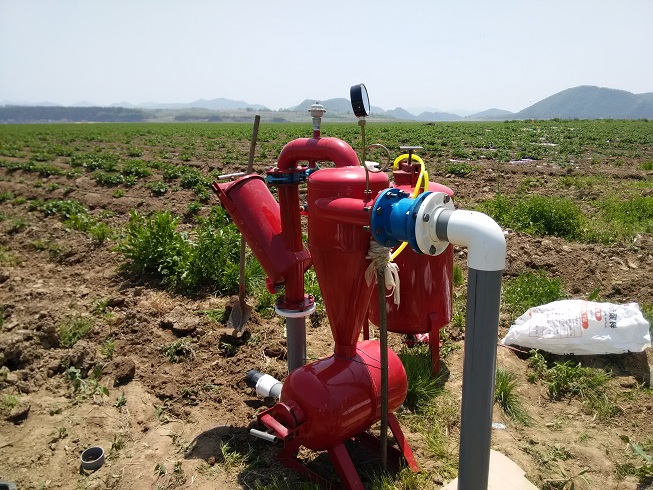 离心过滤器网式过滤器安装组合方法