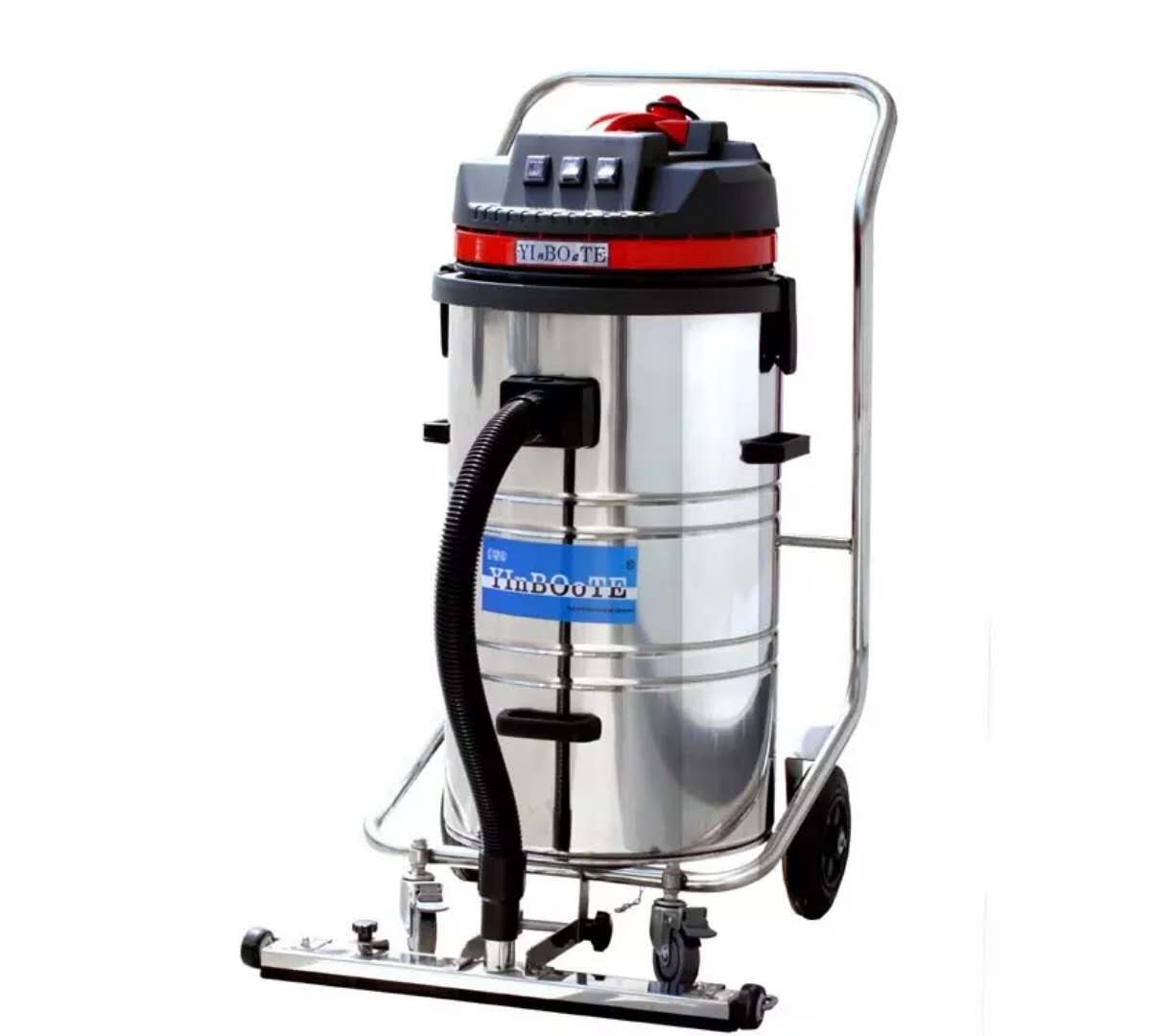保鲜膜加工车间用吸尘器伊博特IV-3680P干湿两用吸尘吸水机