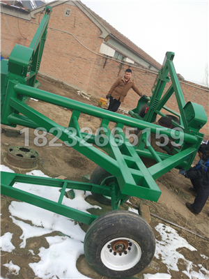 液压电缆 线盘 放线拖车电 缆盘拖车电缆拖车 机械式电缆拖车