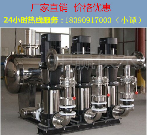 河南汝南县自来水二次加压设备