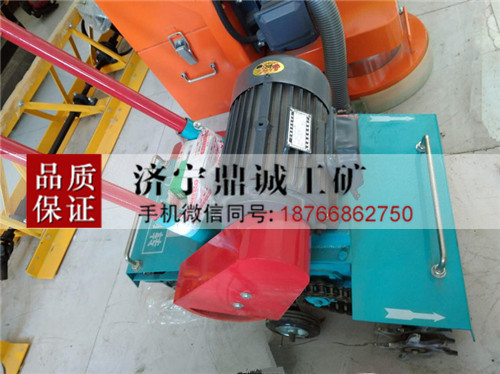 辽宁营口手推式电动混凝土路面清渣机 清理地面灰浆渣马路清灰机