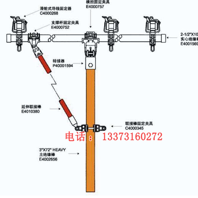 78*105*7.5*1800 玻璃钢绝缘横担 供应 绝缘横担 电力施工