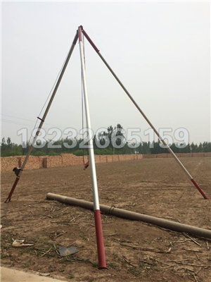 12米10 米1 5米起杆 器铝合金立杆机水泥杆人工立杆机三角架立杆器