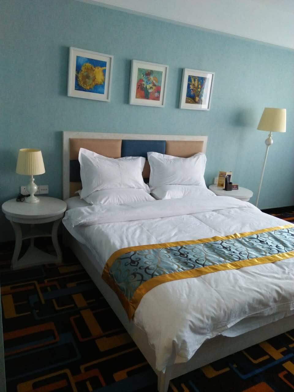 宾馆家具电视桌酒店家具标间全套定制桌椅床头软包单间客房床