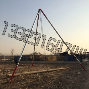 可定制铝合金三角立杆机  铝合金立杆机电杆起杆器电力抱杆