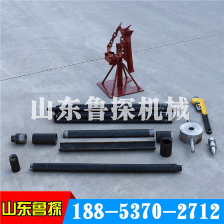 轻便取土钻机QTZ-2便携式15米土壤取样钻机地质勘探钻机