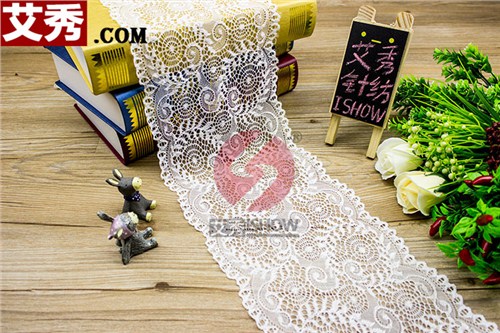 长乐艾秀针纺 福州生产蕾丝花边 福州弹力蕾丝供应 艾秀供
