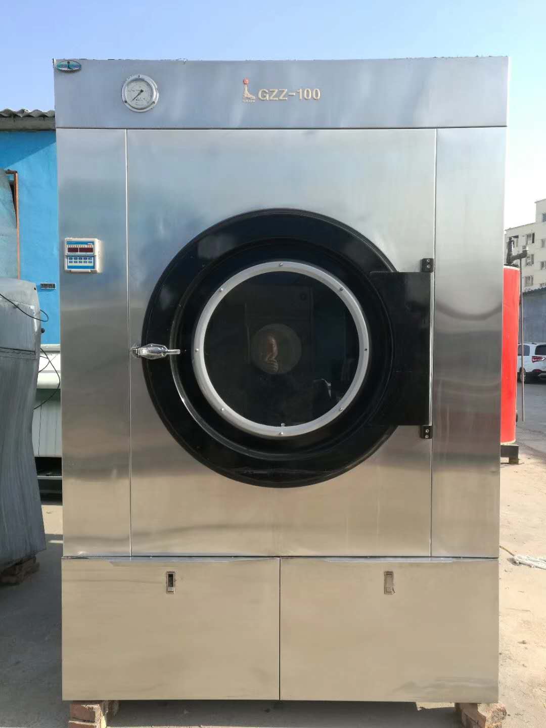 郑州高阳洗滤布用工业二手洗衣机多少钱烘干机价格