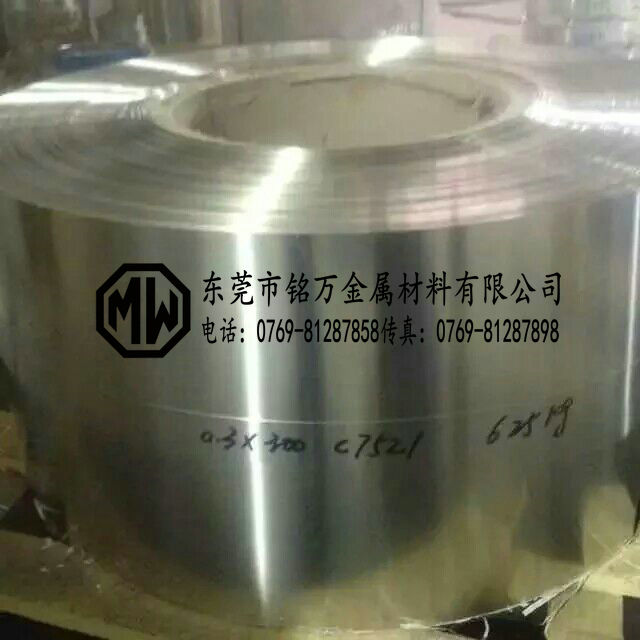 现货供应C7541白铜软带 软料白铜带批发