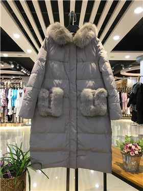 品牌折扣女装名仕逸族双面绒大衣专柜 