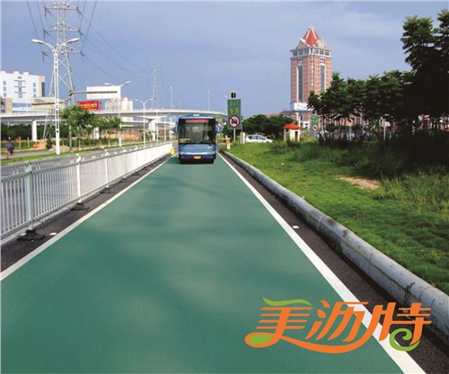 彩色沥青路面 MMA彩色沥青 彩色沥青 尚景辉供