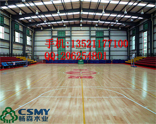 青岛市篮球木地板体育木地板设计