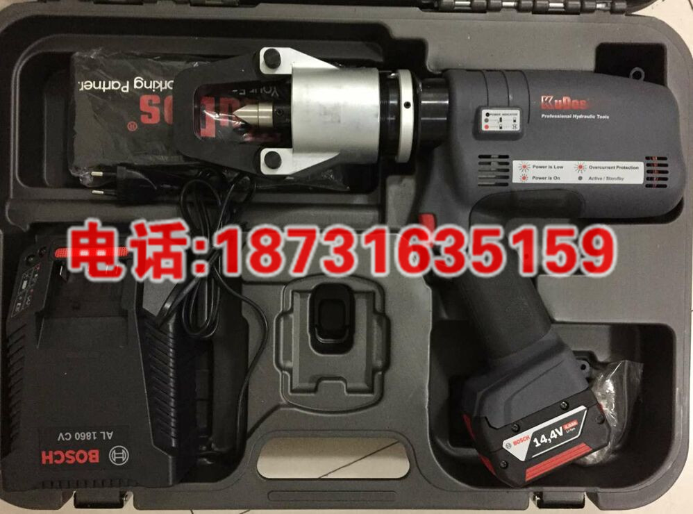 厂家直销充电式压接钳 HEC-6FT充电式压接钳 美国 Kudos