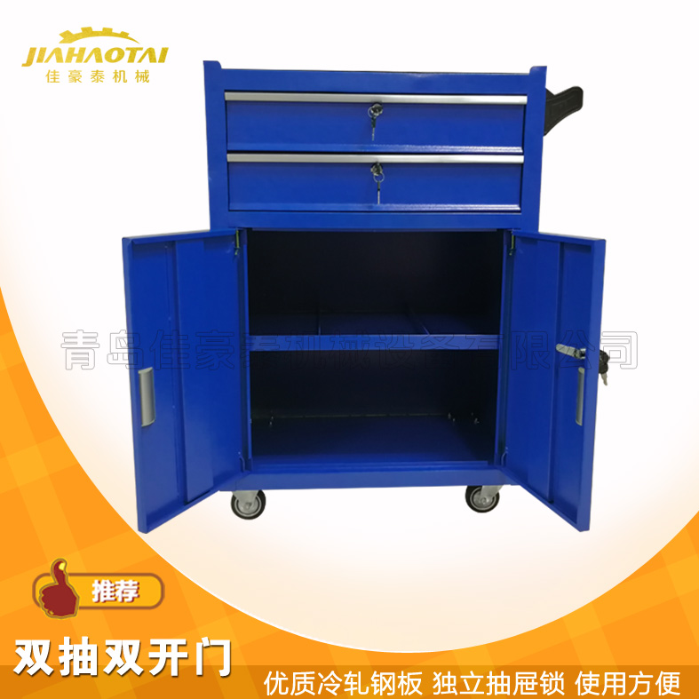 销售东营工具橱配件齐全车间工具柜带轮方便